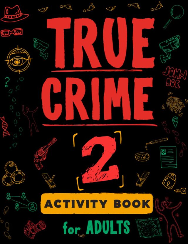 True Crime Activity Book 2 cover