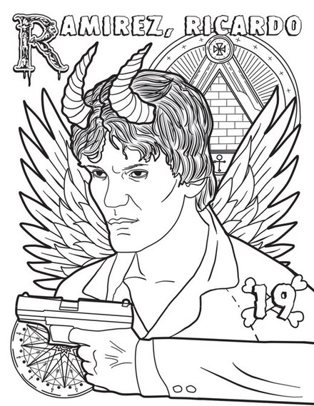 Ricardo Ramirez coloring page