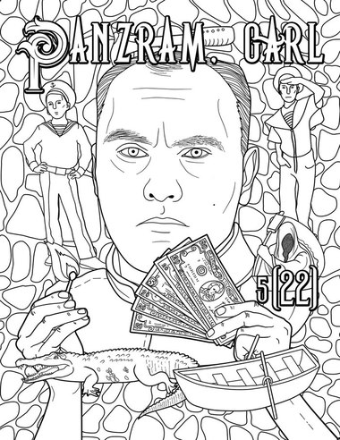 A page from Bloody Alphabet II
