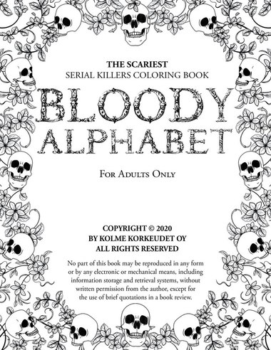 A page from Bloody Alphabet